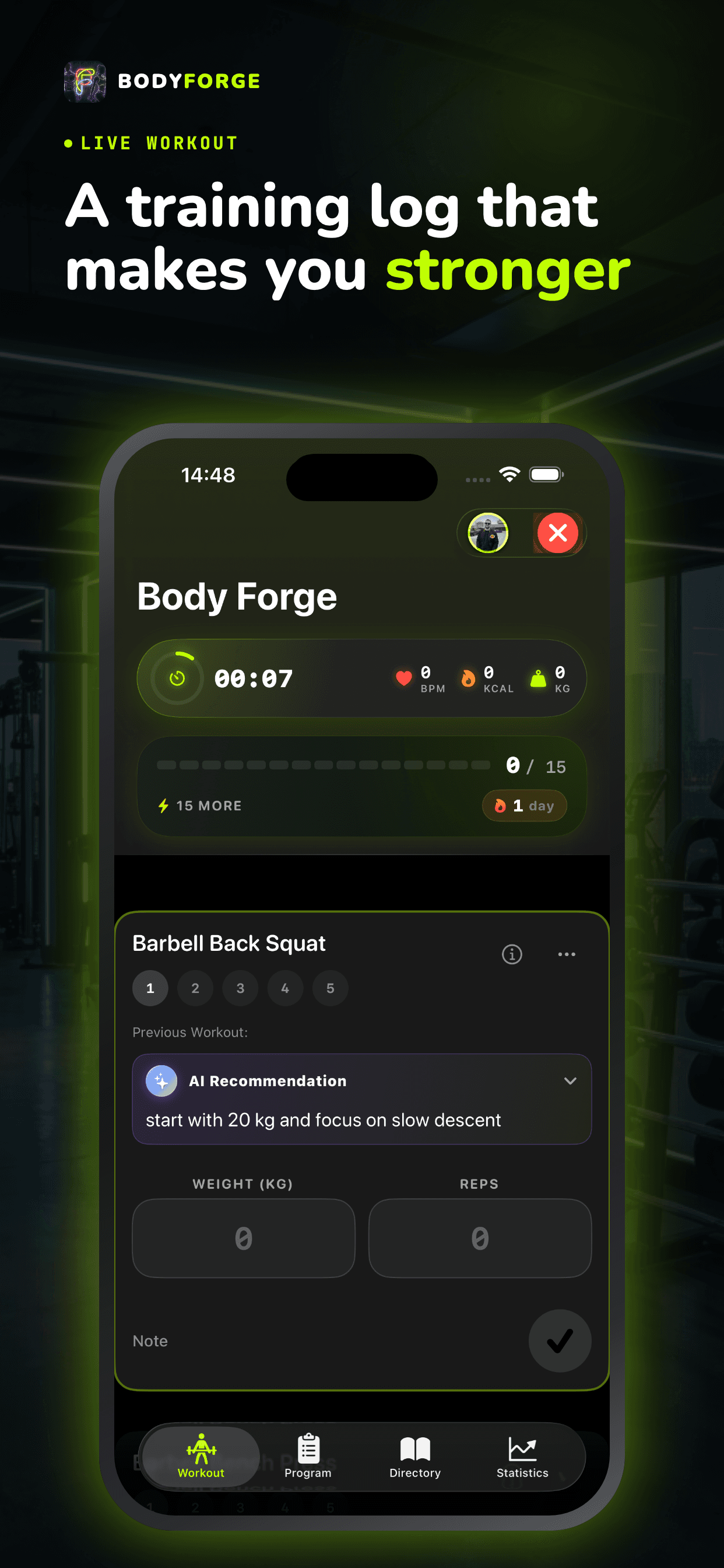 Active workout