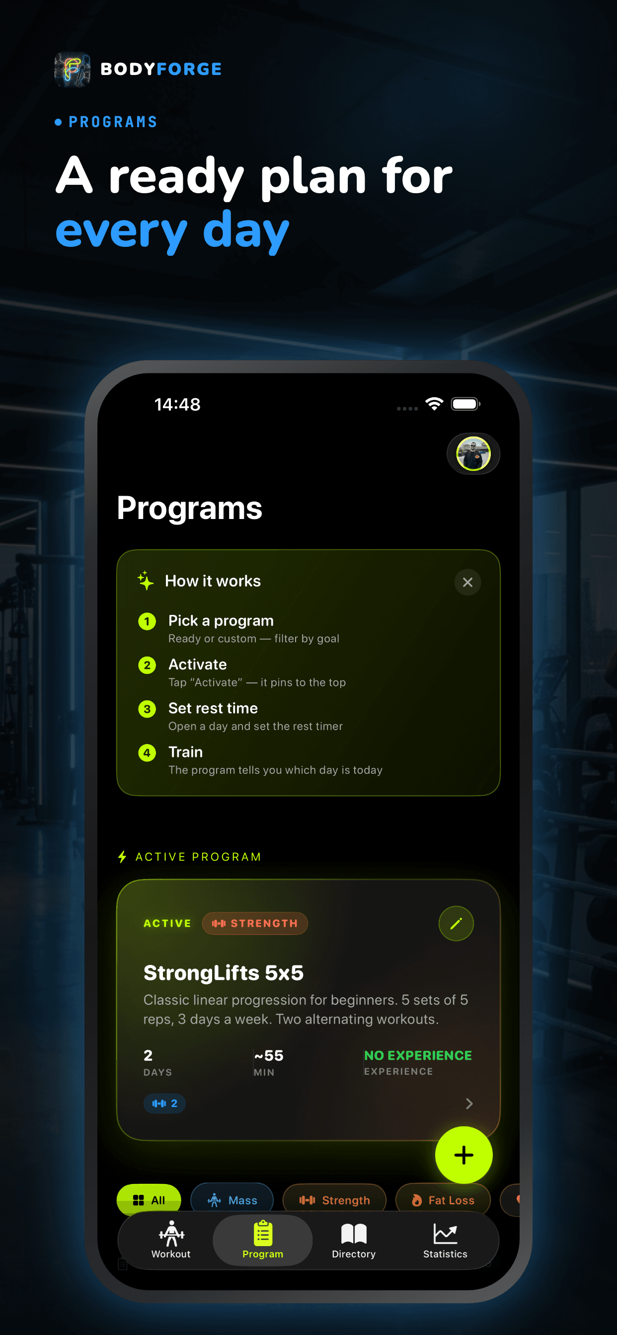 Workout programs