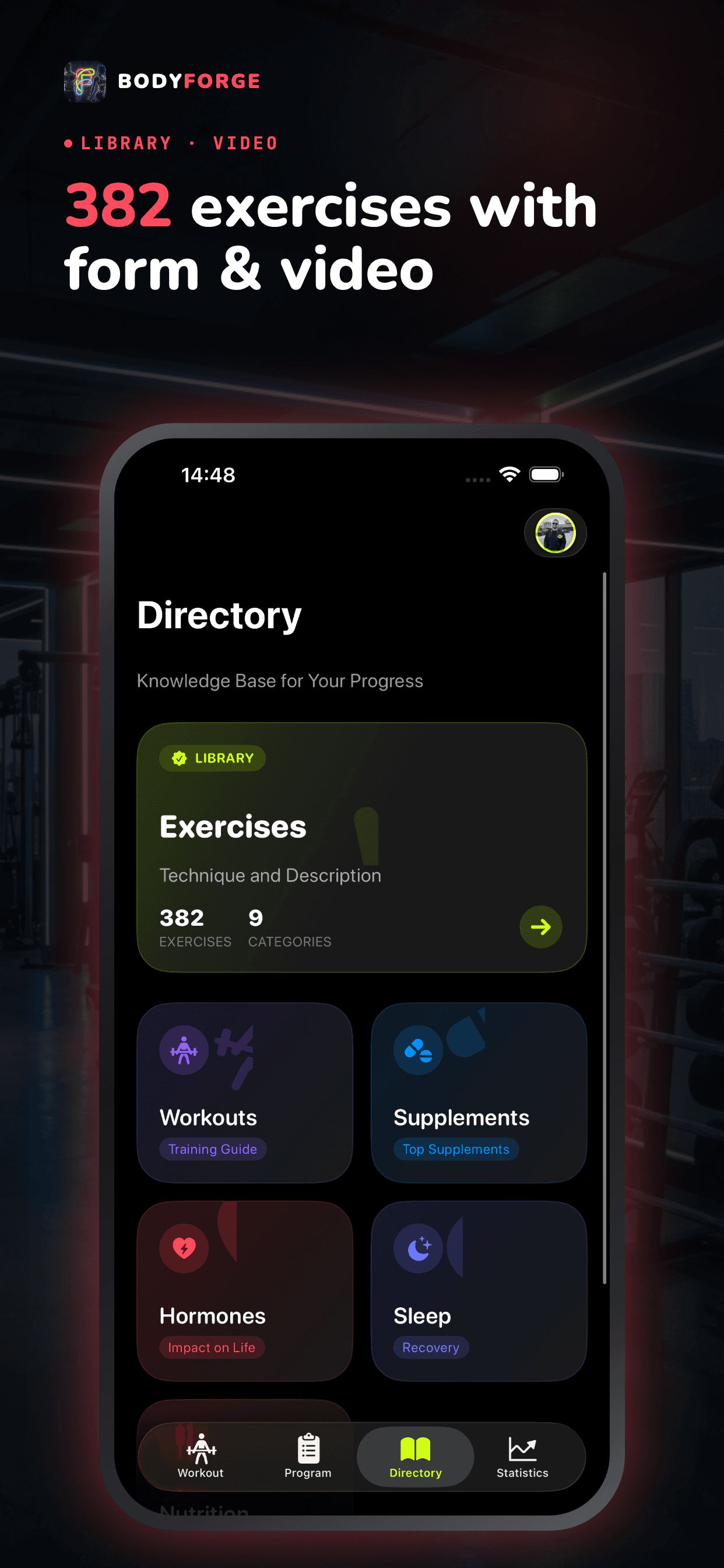 Exercise library